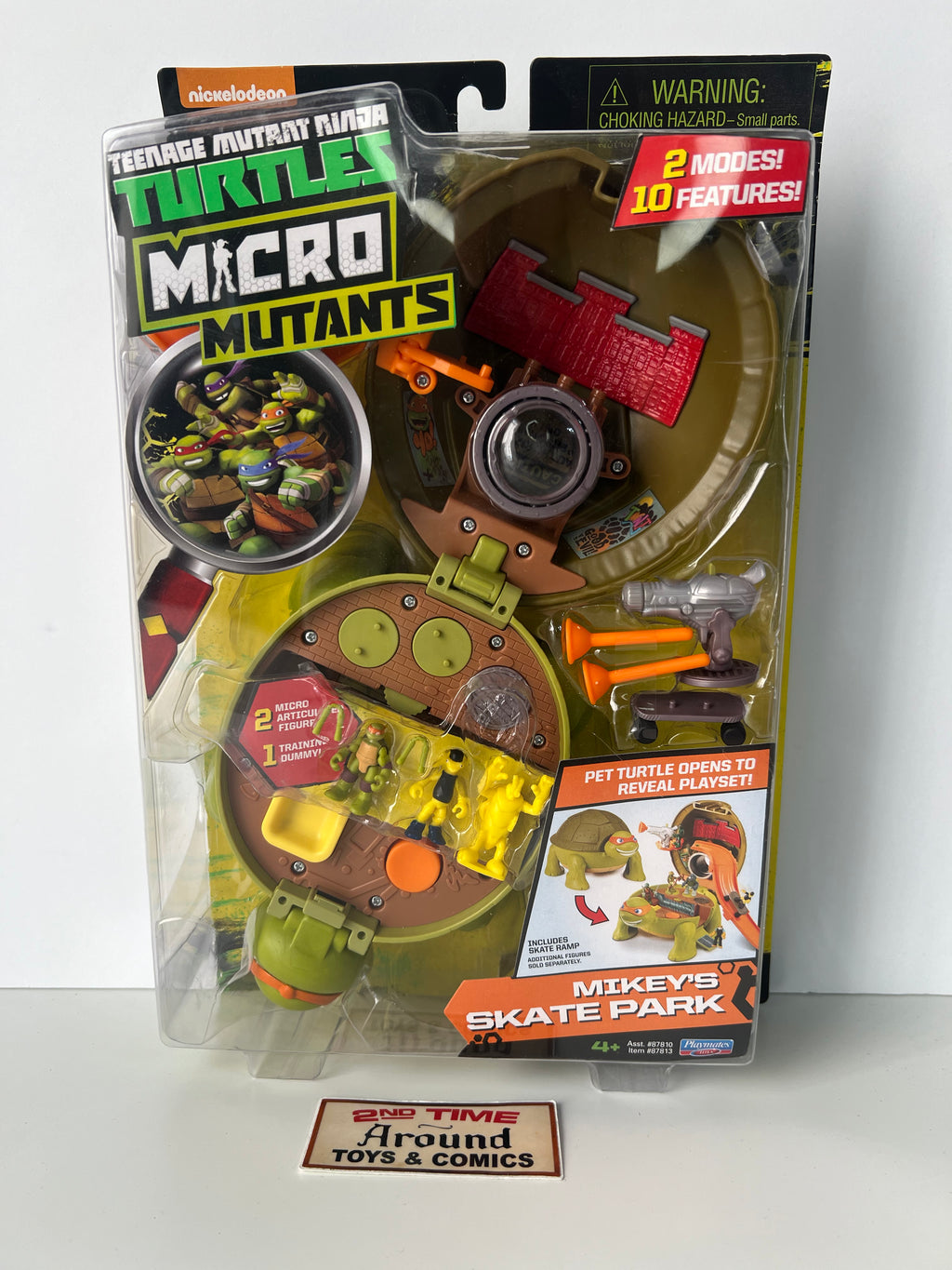 TMNT Micro Mutants Mikey’s Skate Park