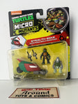 TMNT Micro Mutants Stealth Bike Super Ninja Raph & Rocksteady