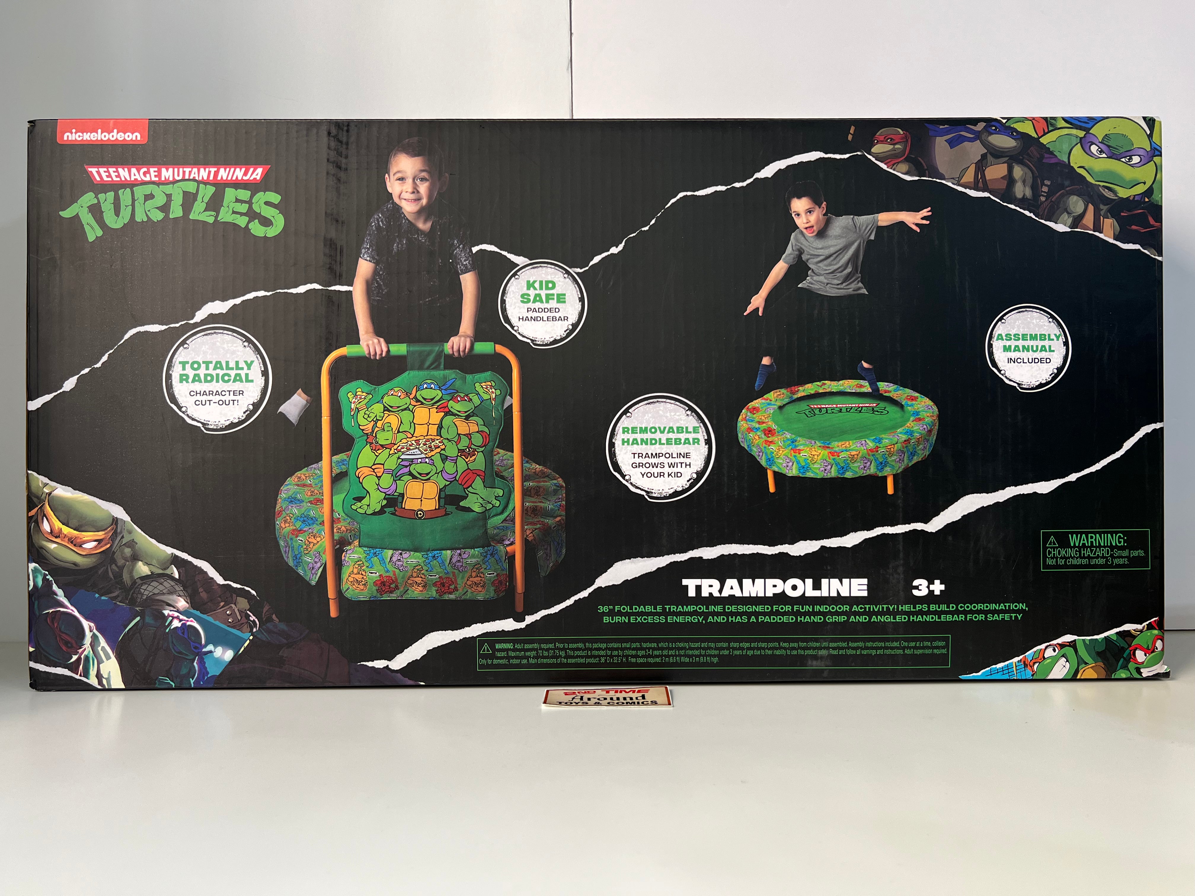 TMNT 36” Foldable Trampoline
