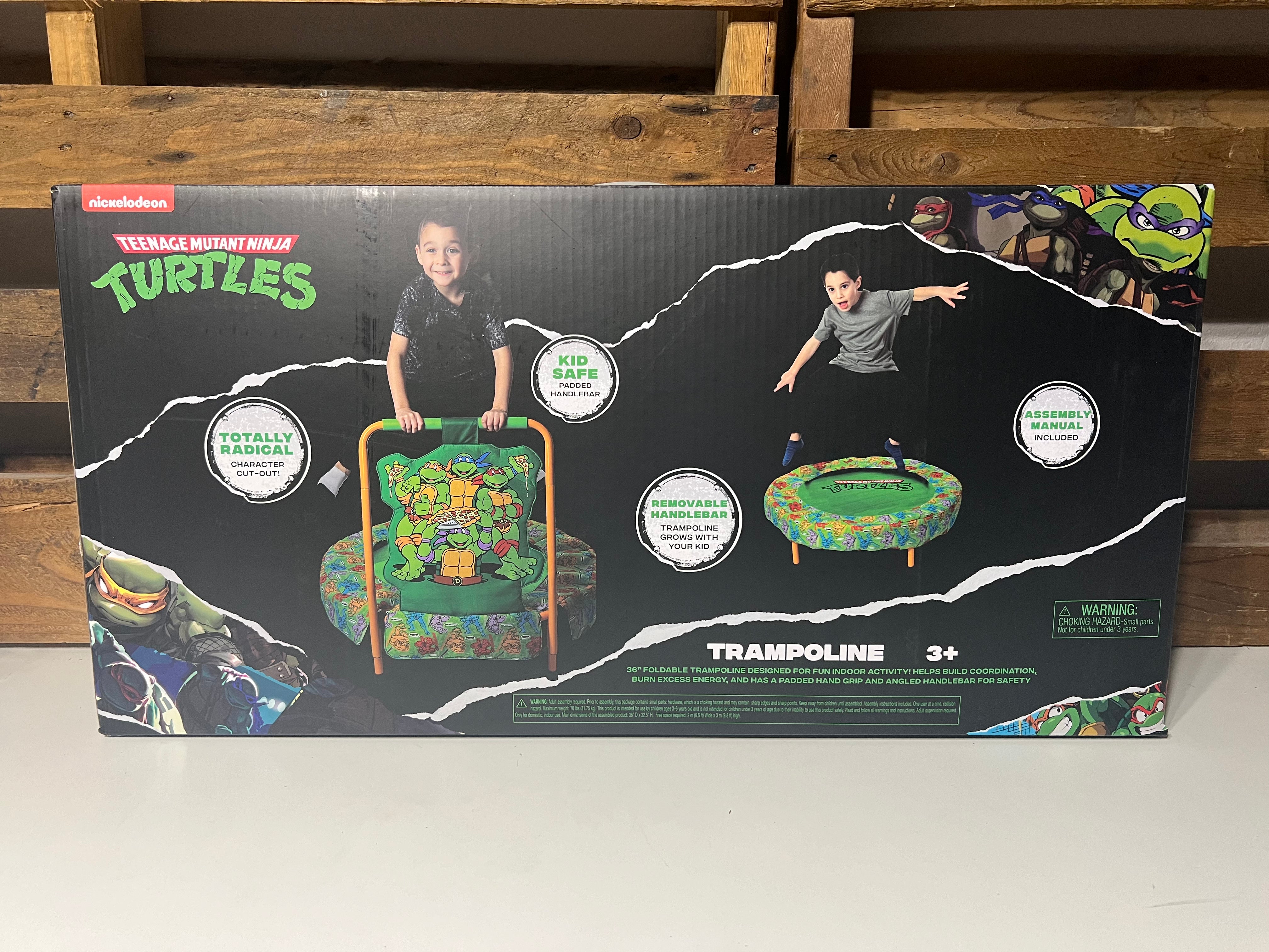 TMNT Classic 36” Foldable Trampoline