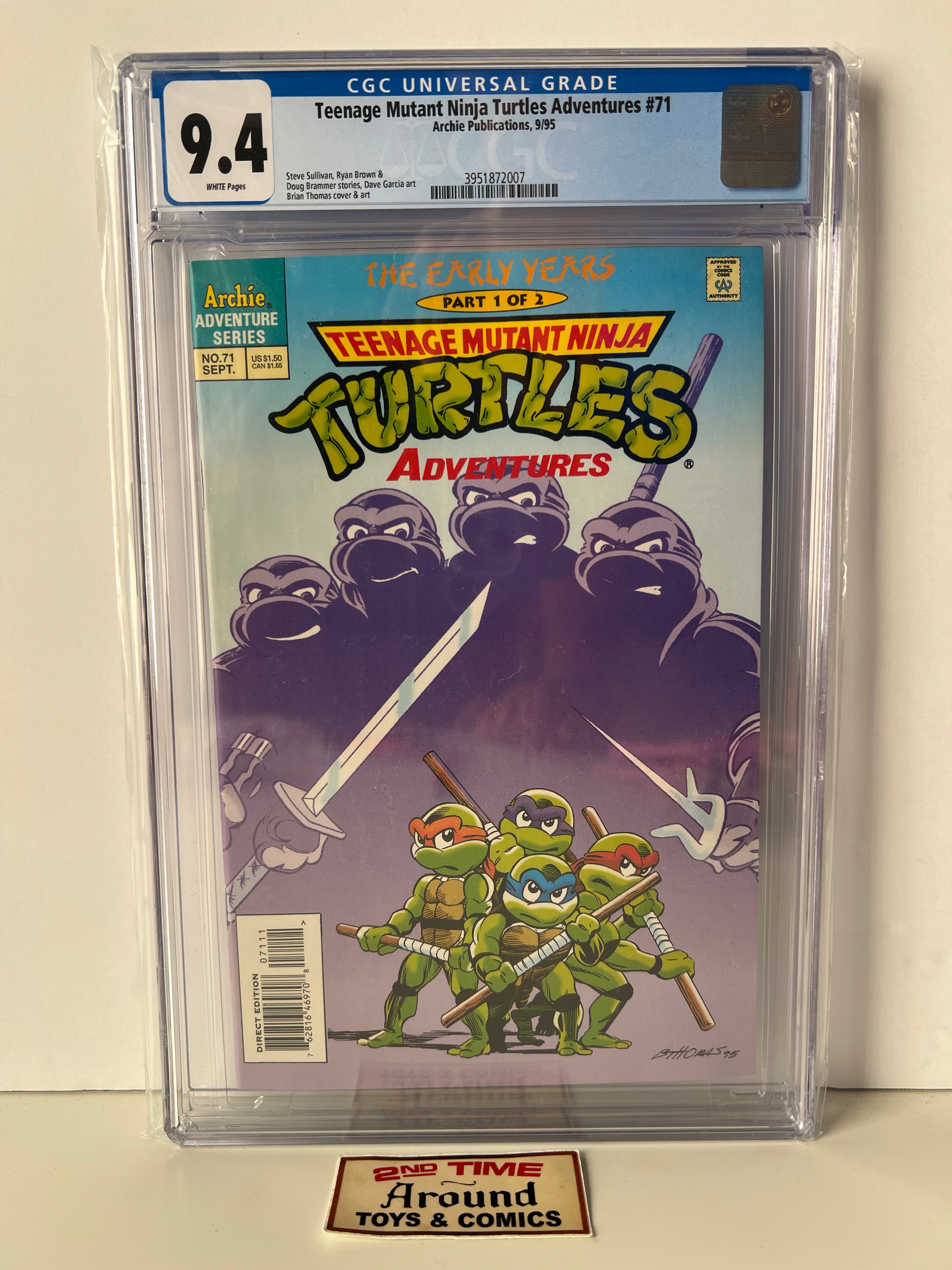 Archie TMNT Adventures #71 9.4