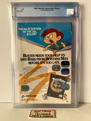 Archie Adventures TMNT Meet The ConservationCorps #1 CGC 9.6