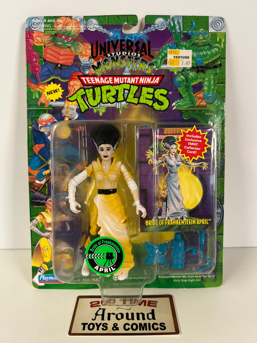 TMNT Universal Studios Monsters Bride Of Frankenstein April