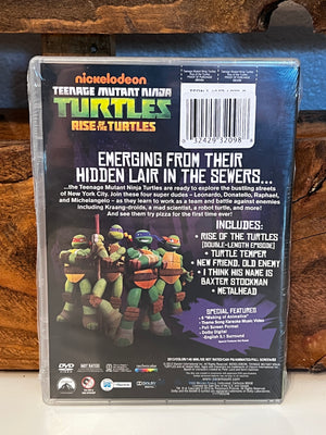 Nickelodeon Rise Of The Turtles DVD