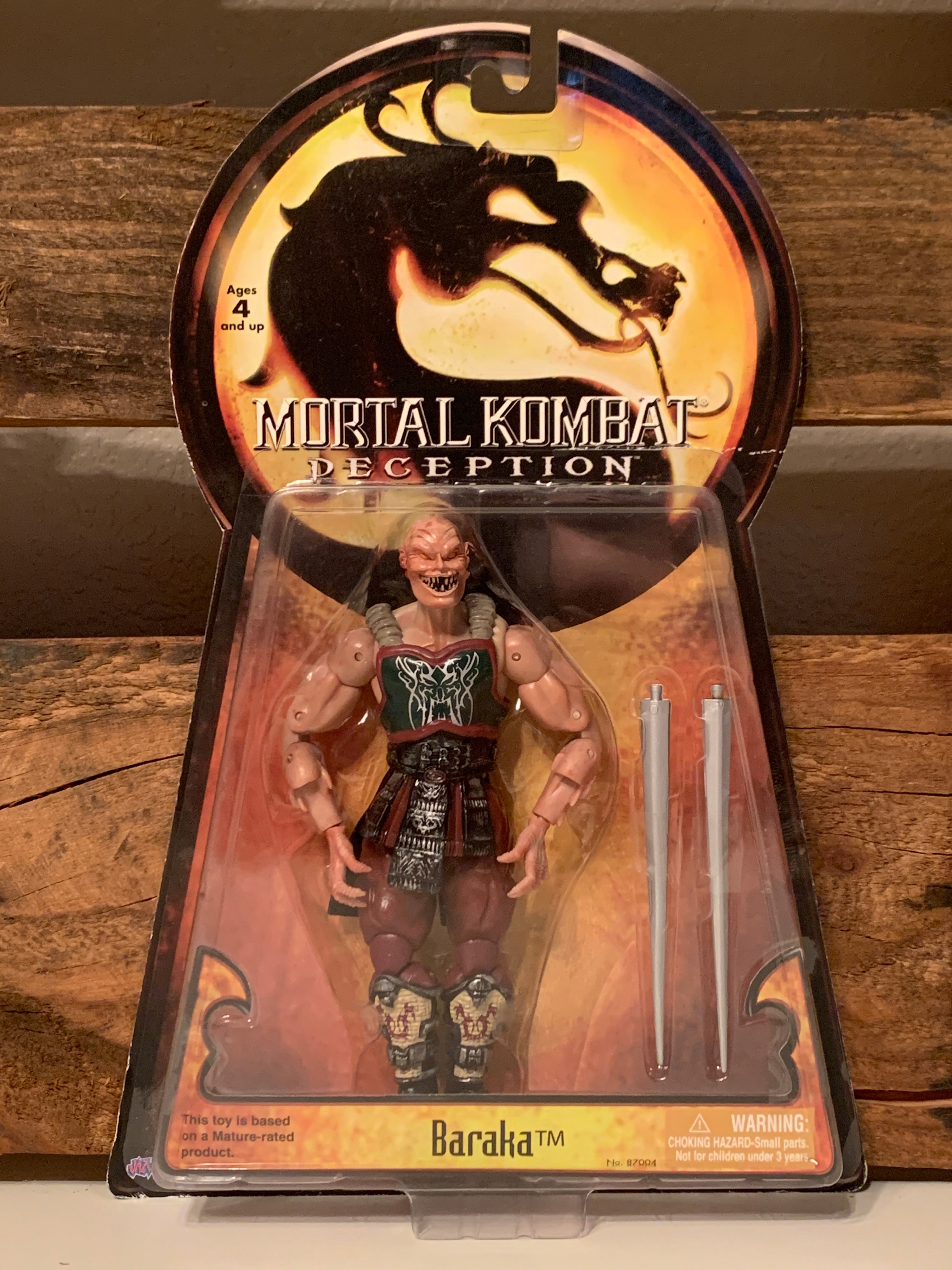 Mortal Kombat Action figures by Jazwares Baraka 001