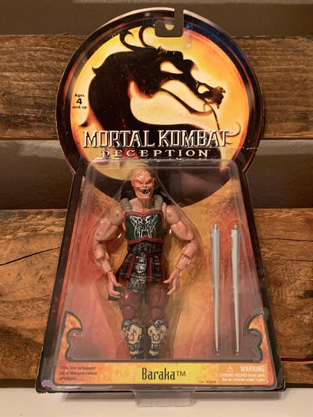 Mortal Kombat Deception Baraka Action Figure used 