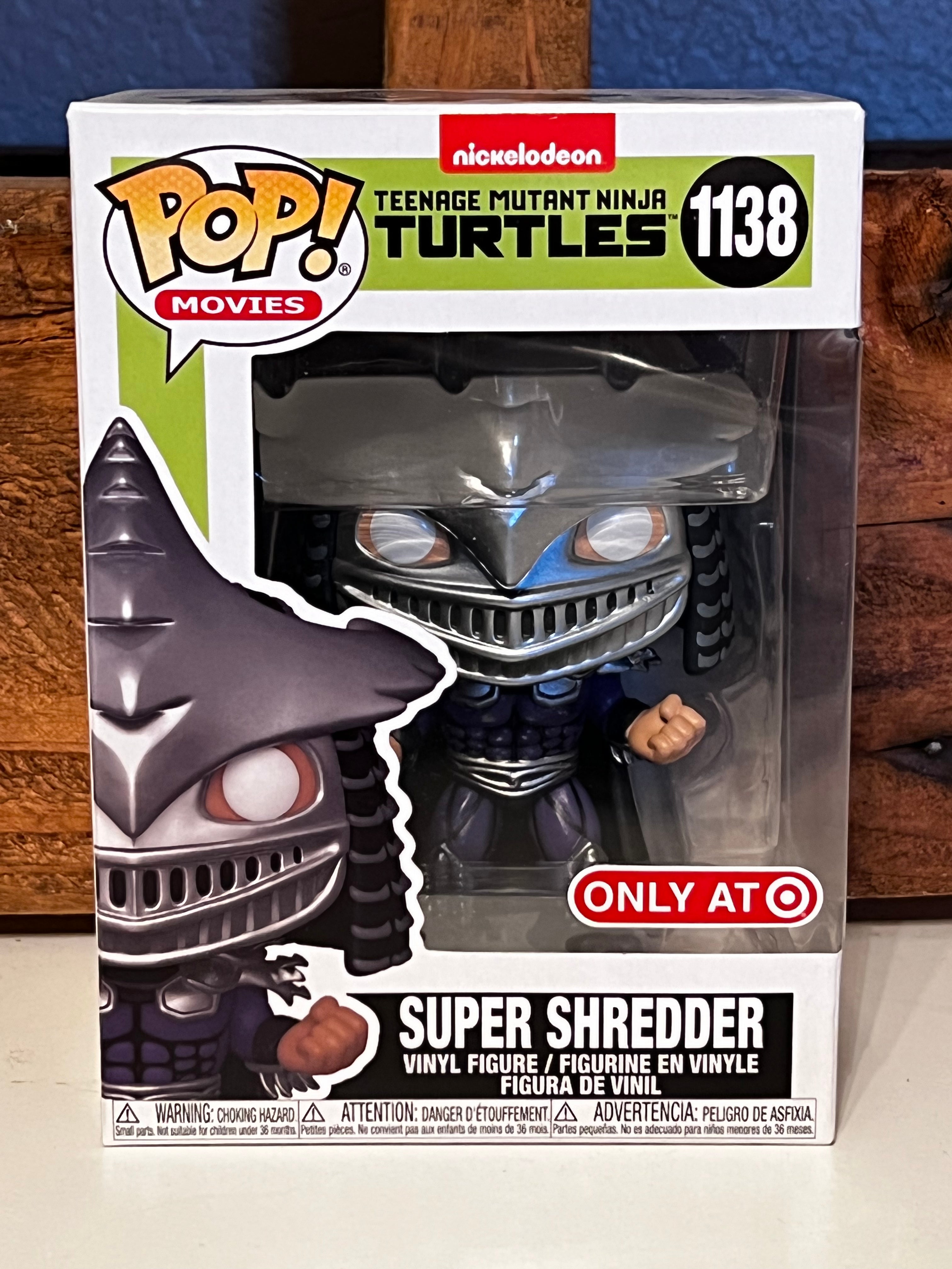 Funko POP! Movies Metallic Super Shredder (Target Exclusive)