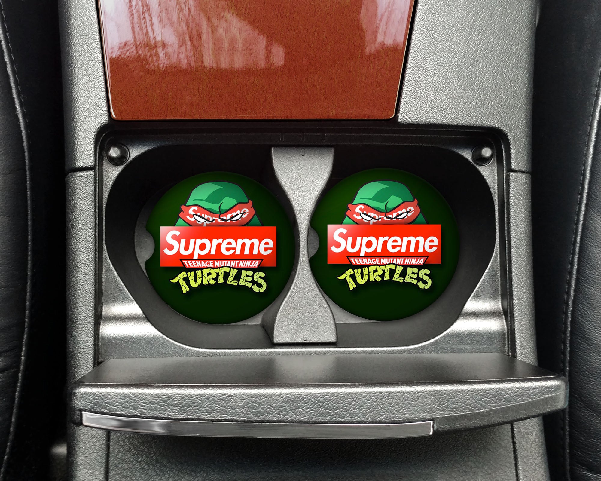 Supreme Turtles Car Coasters