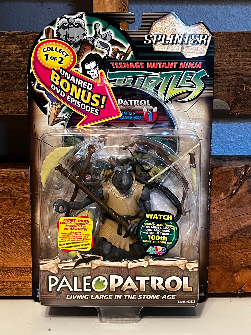 Paleo Patrol Splinter With DVD