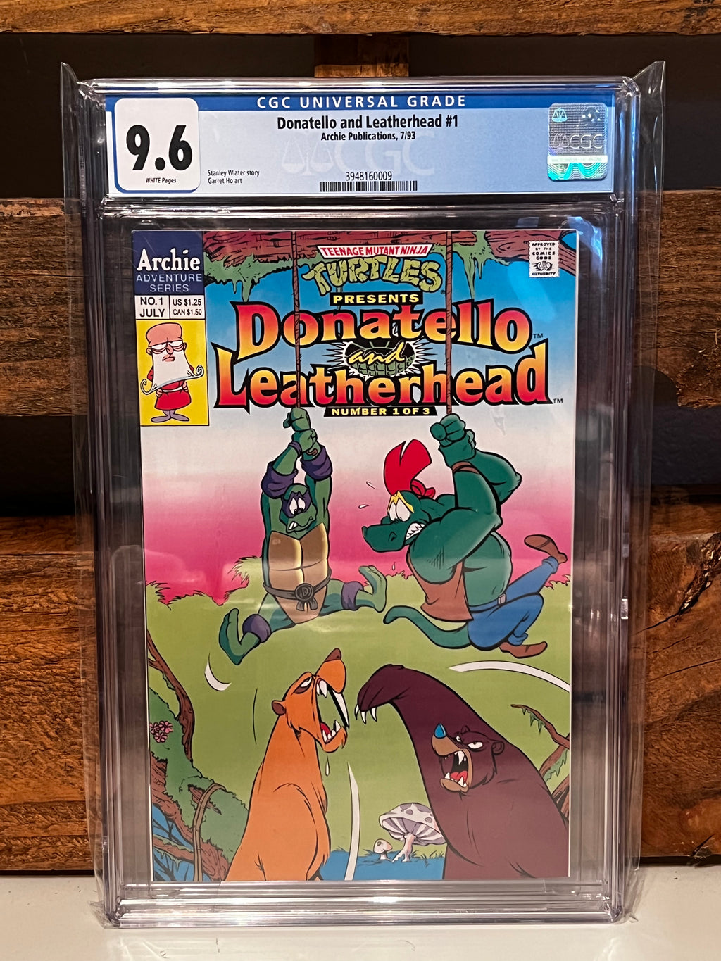 Archie TMNT Adventures Presents Donatello And Leatherhead #1