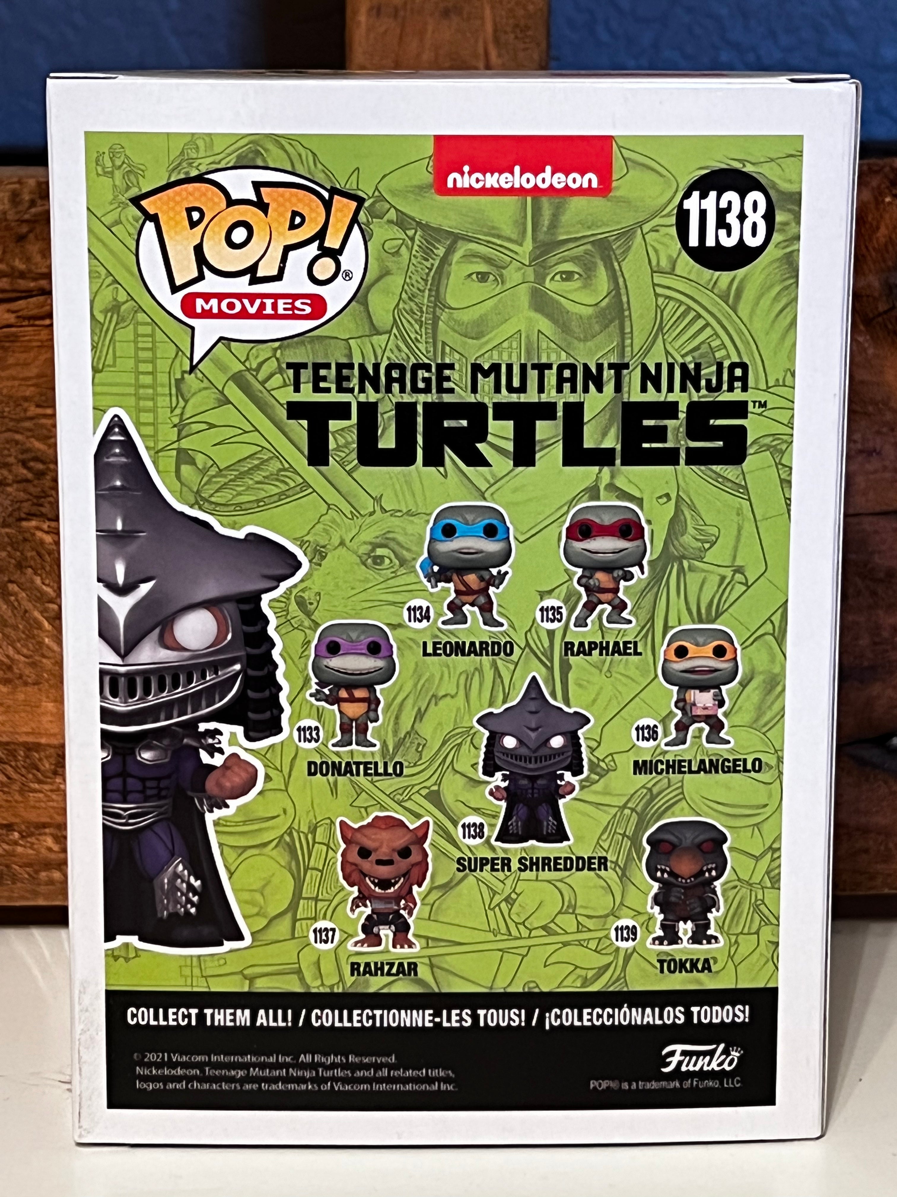 Funko Pop Movies 1138 TMNT Super Shredder Metallic Target Exclusive Vinyl  Figure - We-R-Toys
