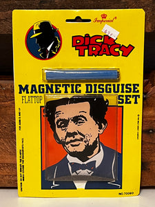 Dick Tracy Magnetic Disguise Set Flattop